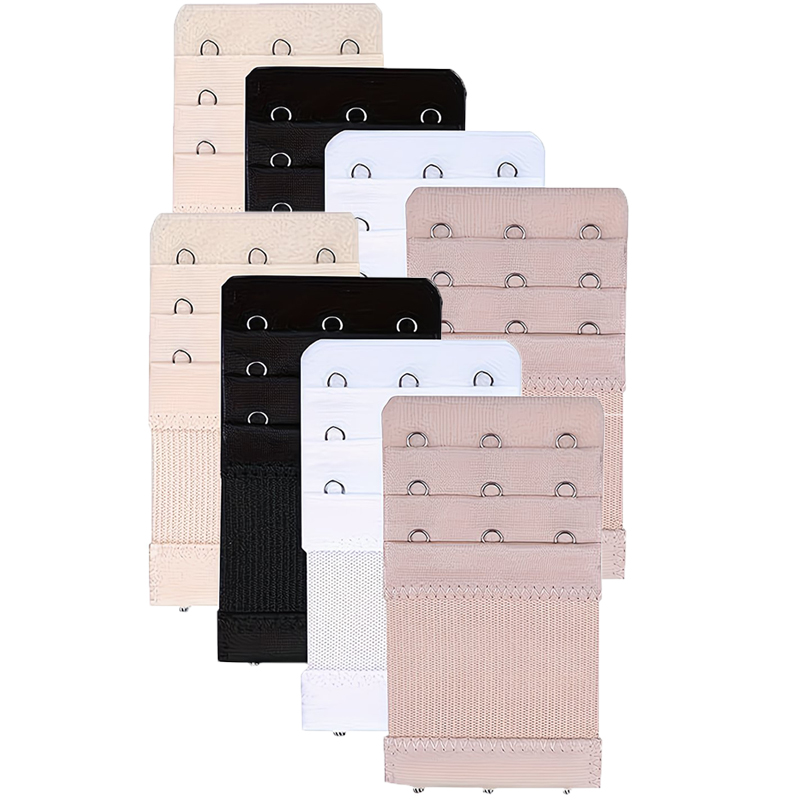 Nursing Bra Clip - 8pcs Women's Solid Color Elastic Bra