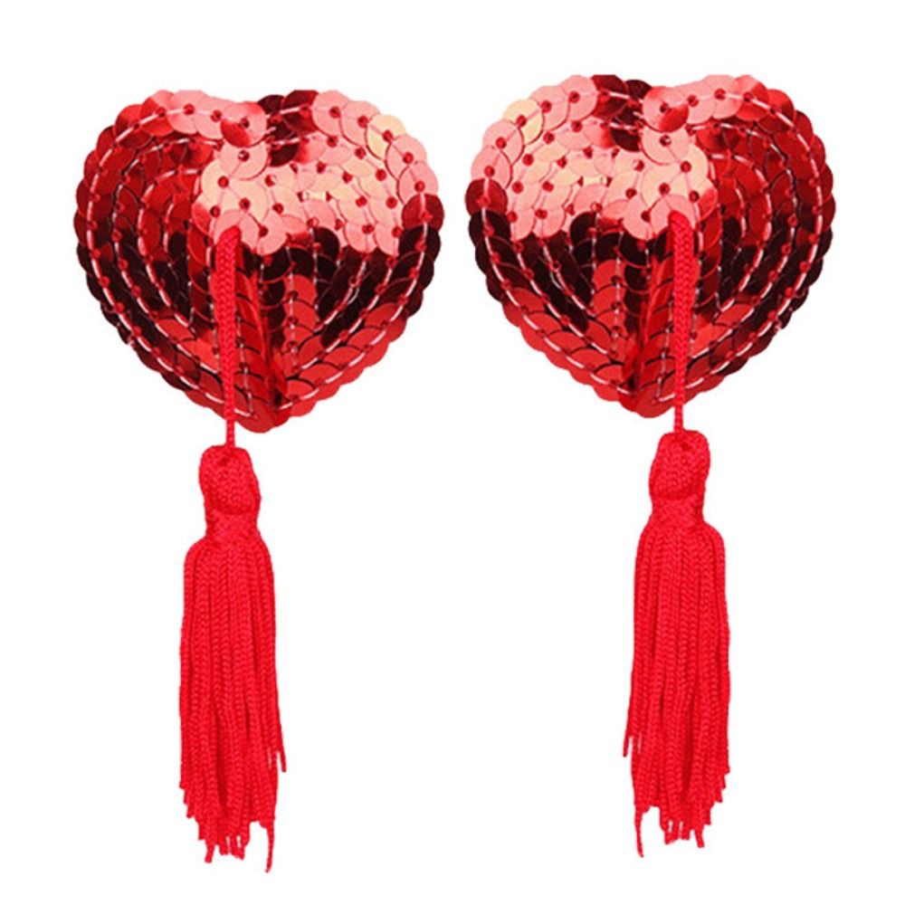 Strapless Bra Adhesive - 1 Pair Sexy Heart Shape Bra