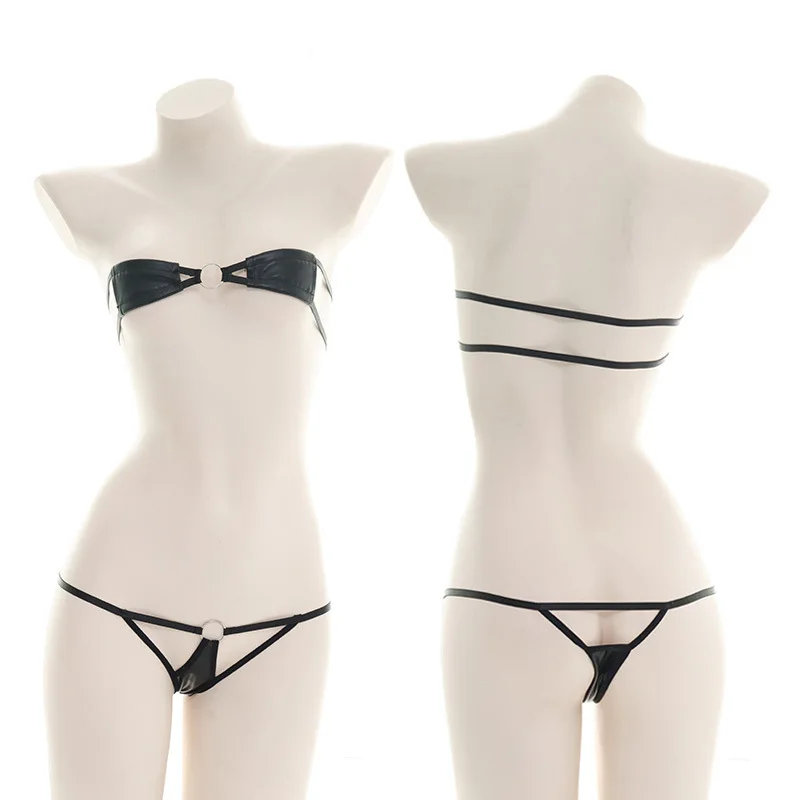 Sheer Mesh Bra - Anime Cosplay Women Bikini Sheer High