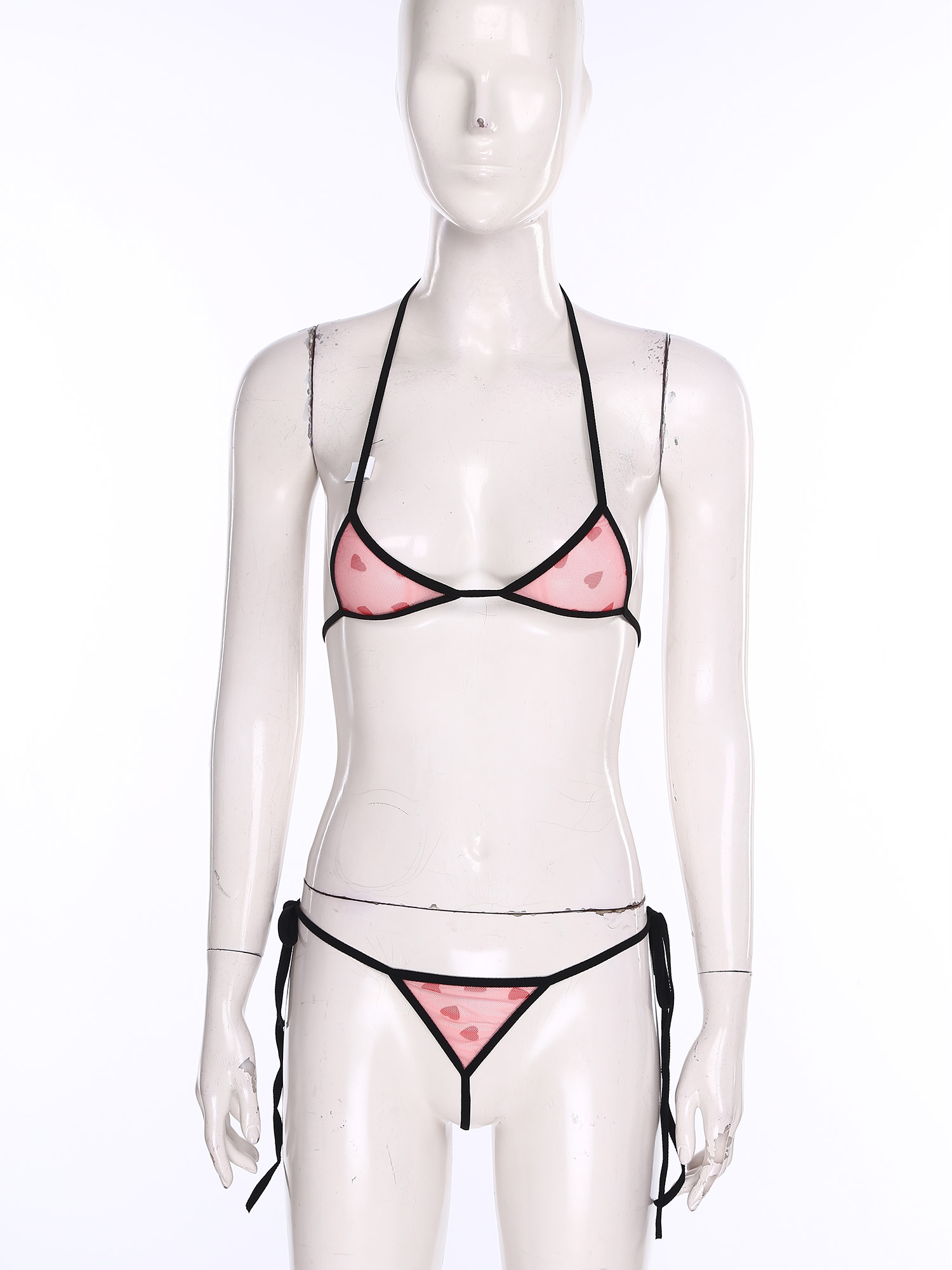 Womens Micro Mini Bikini Linge - Sheer Bra Lace ulasan dan harga