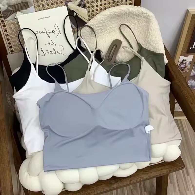 Women Seamless Ice Silk Padded - T Shirt Bra Seamless ulasan dan harga