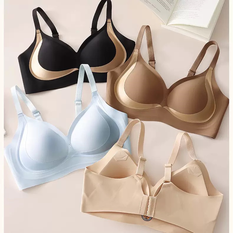 Trendy Women's Push-Up Bra M-3 - Wirefree Bra Comfort ulasan dan harga