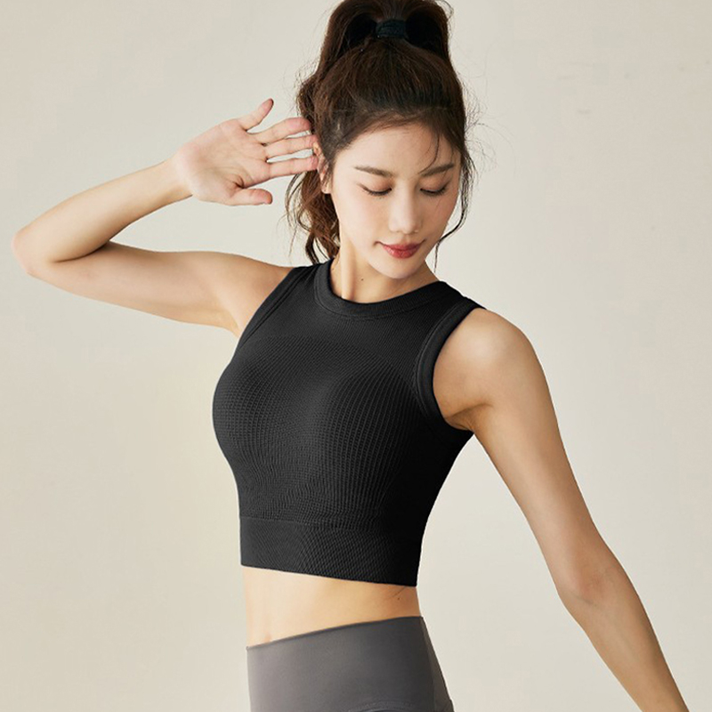 Women's Candy-Colored Yoga Tan - T Shirt Bra Seamless ulasan dan harga