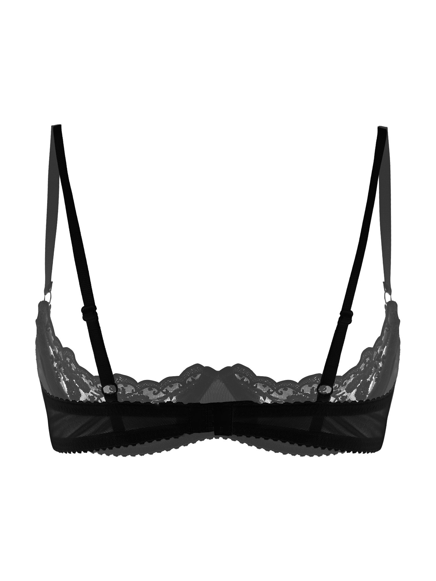Women Sexy Open Cups Bra Sheer - Sheer Bra Lace ulasan dan harga