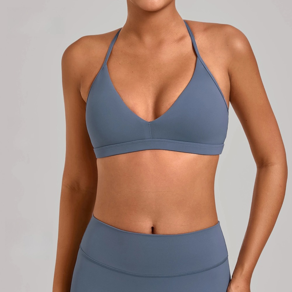 Gym Workout Fitness Top Adjust - Sports Bra Racerback ulasan dan harga
