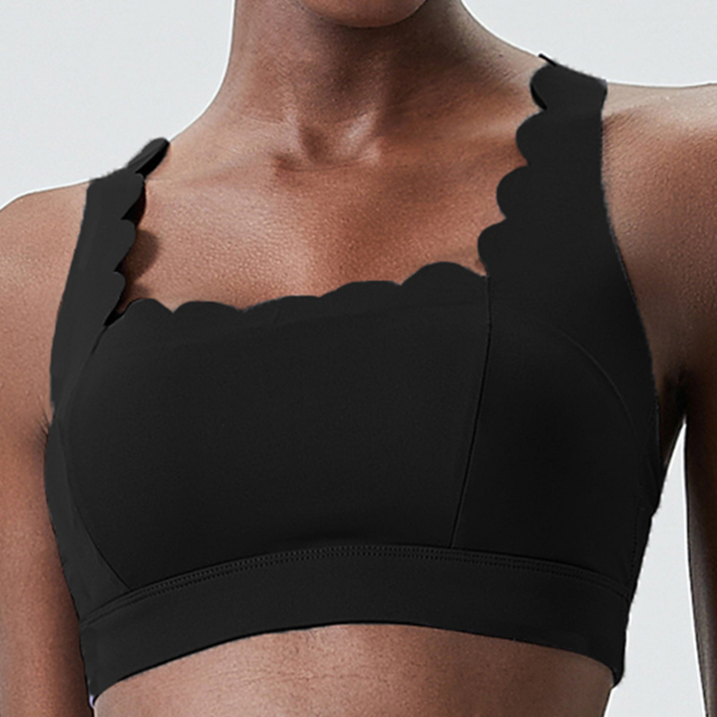 FUBEIKE Small Wave Double-Shou - Sports Bra Racerback ulasan dan harga