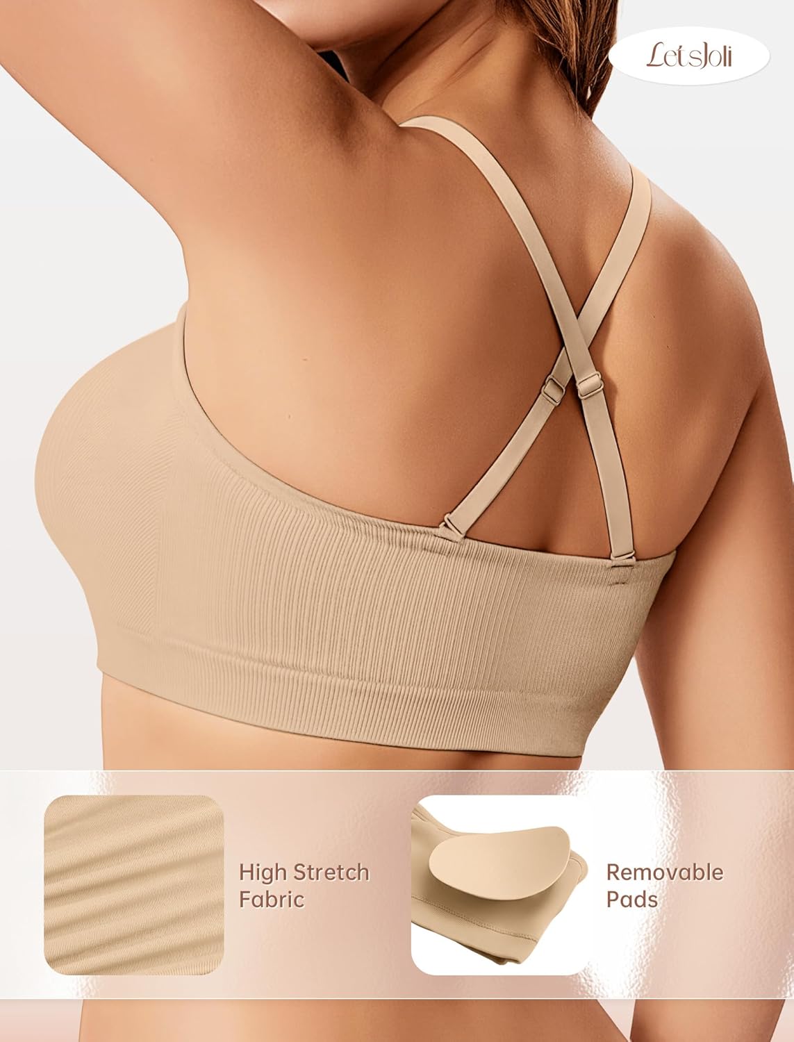 LetsJoli Push Up Strapless Bra - Underwire Bra Padded ulasan dan harga