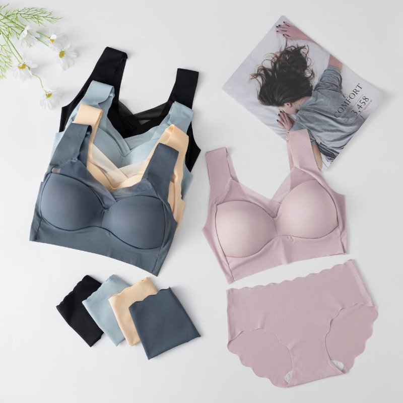 L-6XL Plus Size Non-underwire  - Underwire Bra Padded ulasan dan harga
