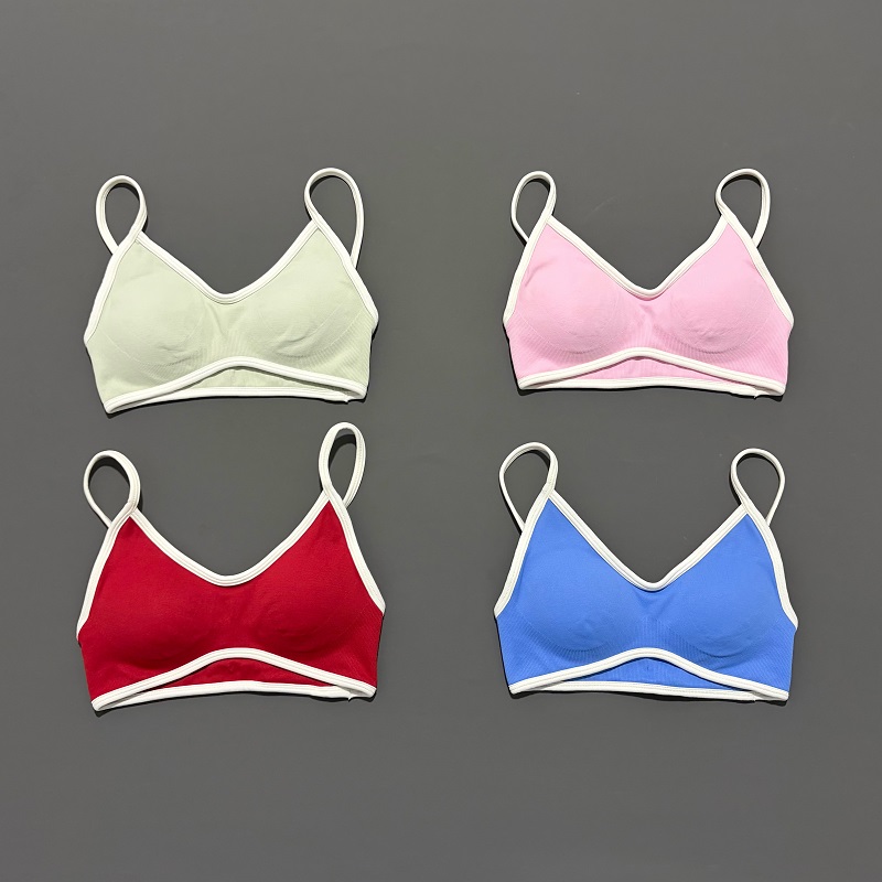 Women Sports Bra Adjustable Hi - Plunge Bra Push Up ulasan dan harga