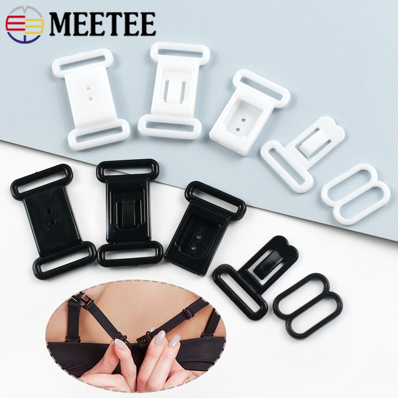 50/100Sets 12.5mm Bra Plastic  - Nursing Bra Clip ulasan dan harga