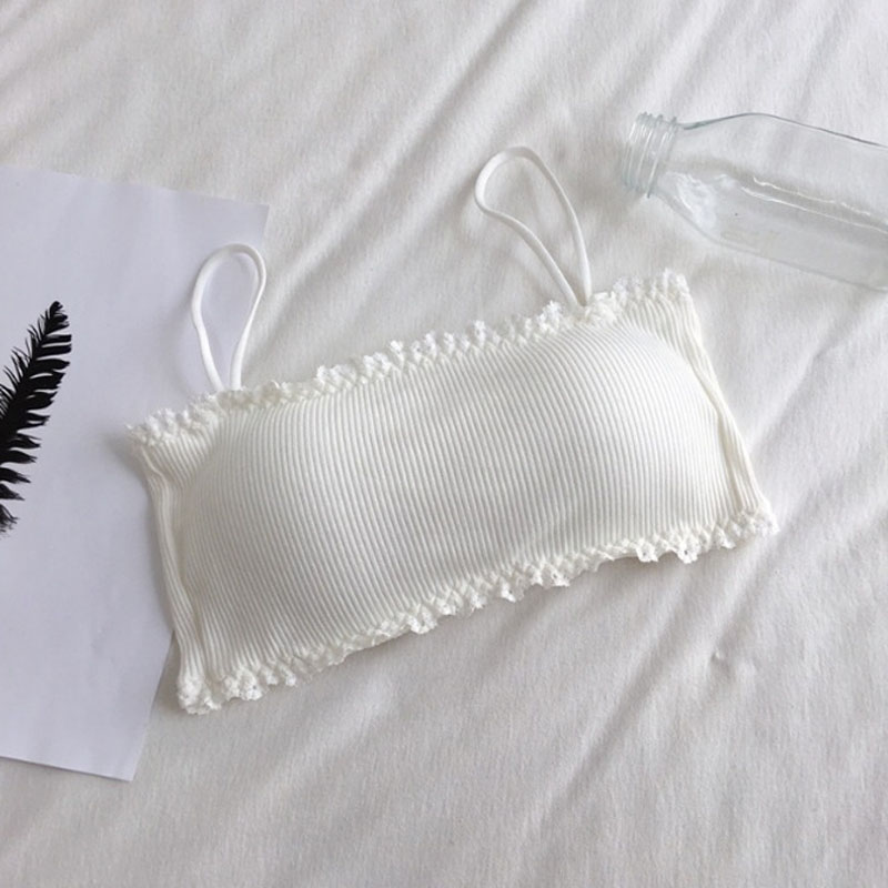 Women's Cotton Bra Female Tube - T Shirt Bra Seamless ulasan dan harga
