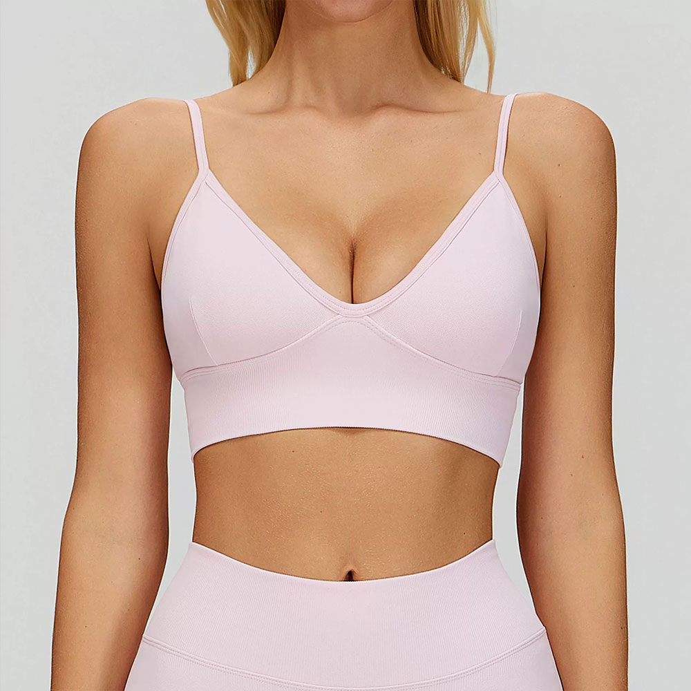 Sports Bra Women Breathable Sh - Plunge Bra Push Up ulasan dan harga