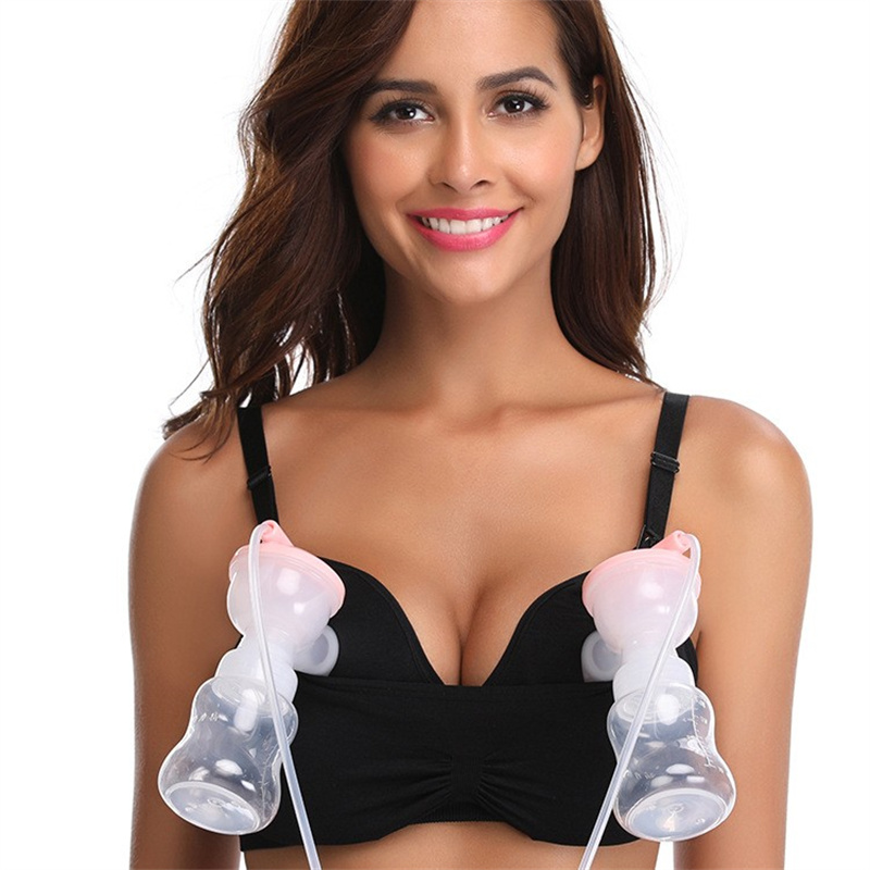 Hand Free Pumping Nursing Bra  - Nursing Bra Clip ulasan dan harga
