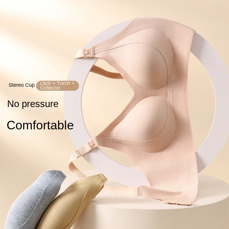 Postpartum Nursing Bra with Fr - Nursing Bra Clip ulasan dan harga