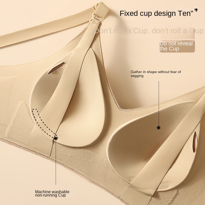 Postpartum Nursing Bra with Fr - Nursing Bra Clip ulasan dan harga