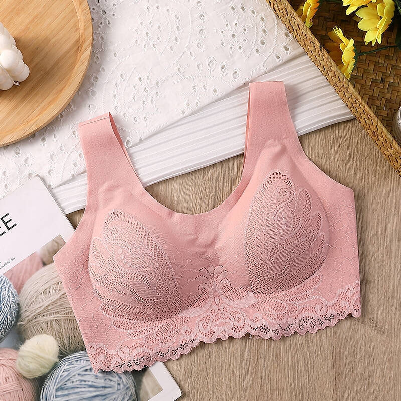 Breathable Latex Bra Seamless  - Sheer Bra Lace ulasan dan harga