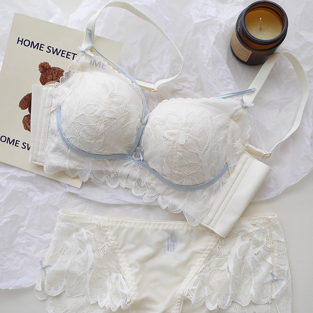 French Back Garden Lingerie Wo - Underwire Bra Padded ulasan dan harga