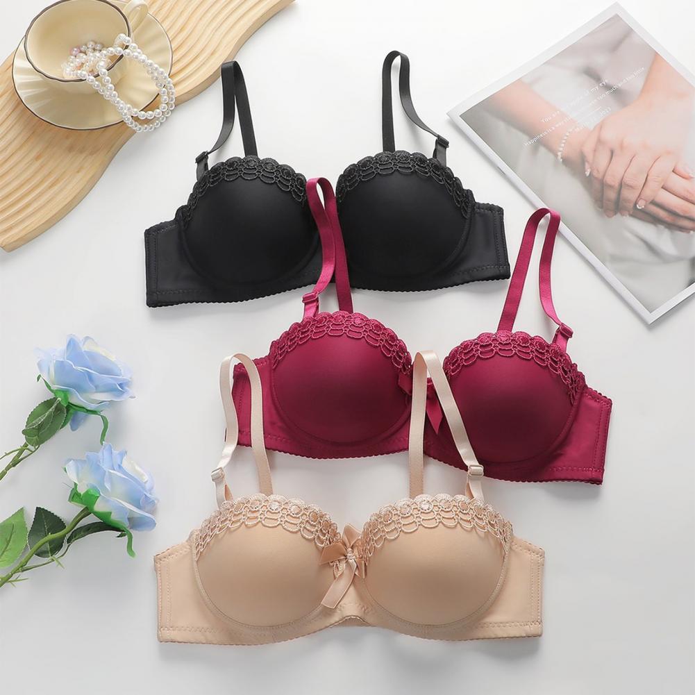 Nylon Bra Lace Bralettes for W - Demi Bra Balconette ulasan dan harga
