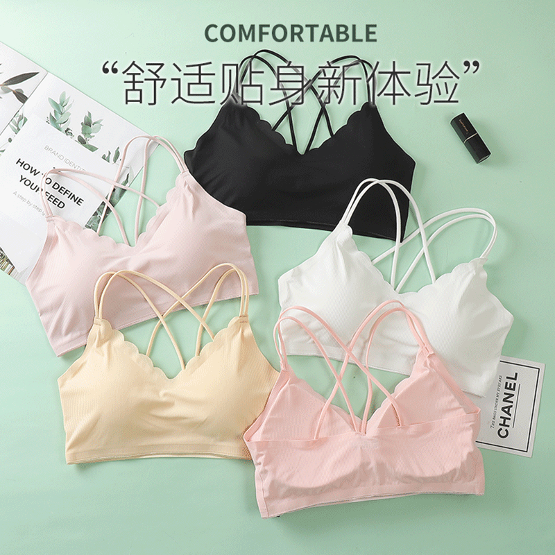 3D Sexy Lingerie Seamless Spor - Sheer Bra Lace ulasan dan harga