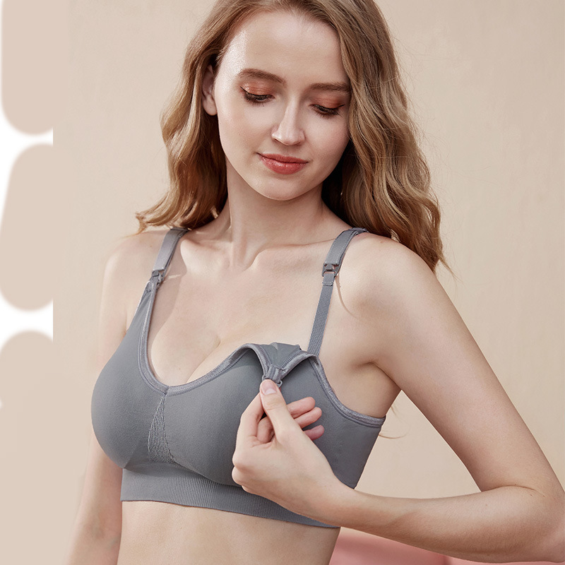 Maternity Nursing Bras Seamles - Sleep Bra Bralette ulasan dan harga