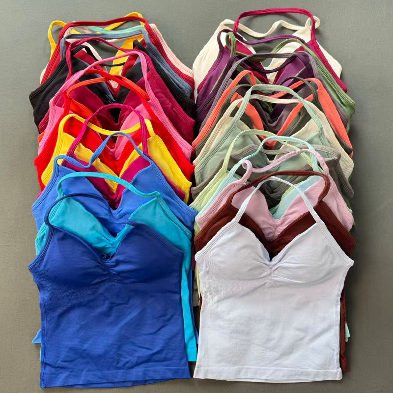 Women Yoga Sports Bra Seamless - T Shirt Bra Seamless ulasan dan harga