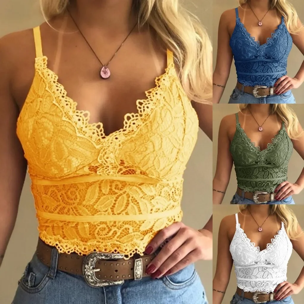 Floral Bralette Lace Bras Push - Sheer Mesh Bra ulasan dan harga