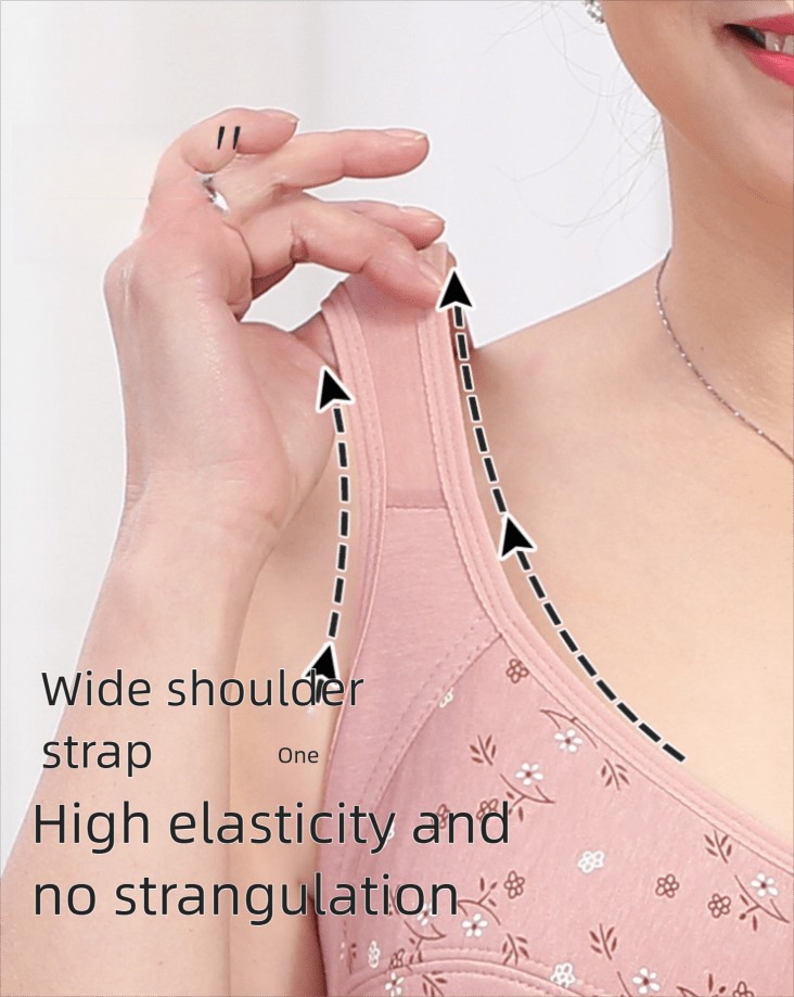 7pcs Elegant Lace Push Up Seam - Full Coverage Bra ulasan dan harga
