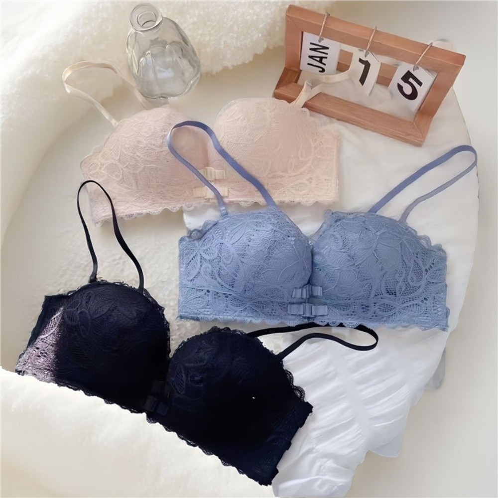 Comfortable Deep V Front Butto - Wirefree Bra Comfort ulasan dan harga