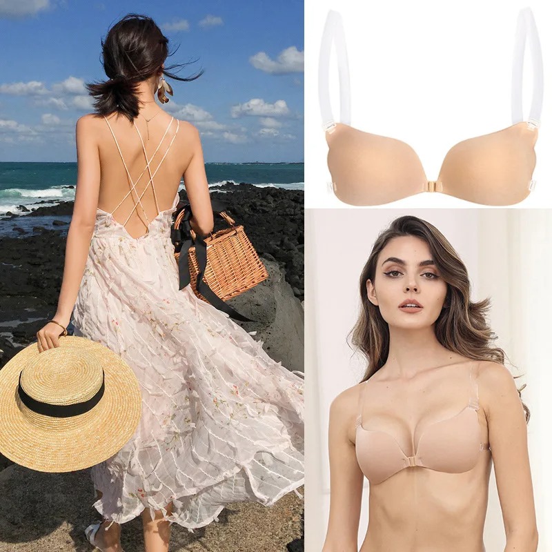 Nipple Cover Invisible Bra Lin - Backless Bra Sticky ulasan dan harga