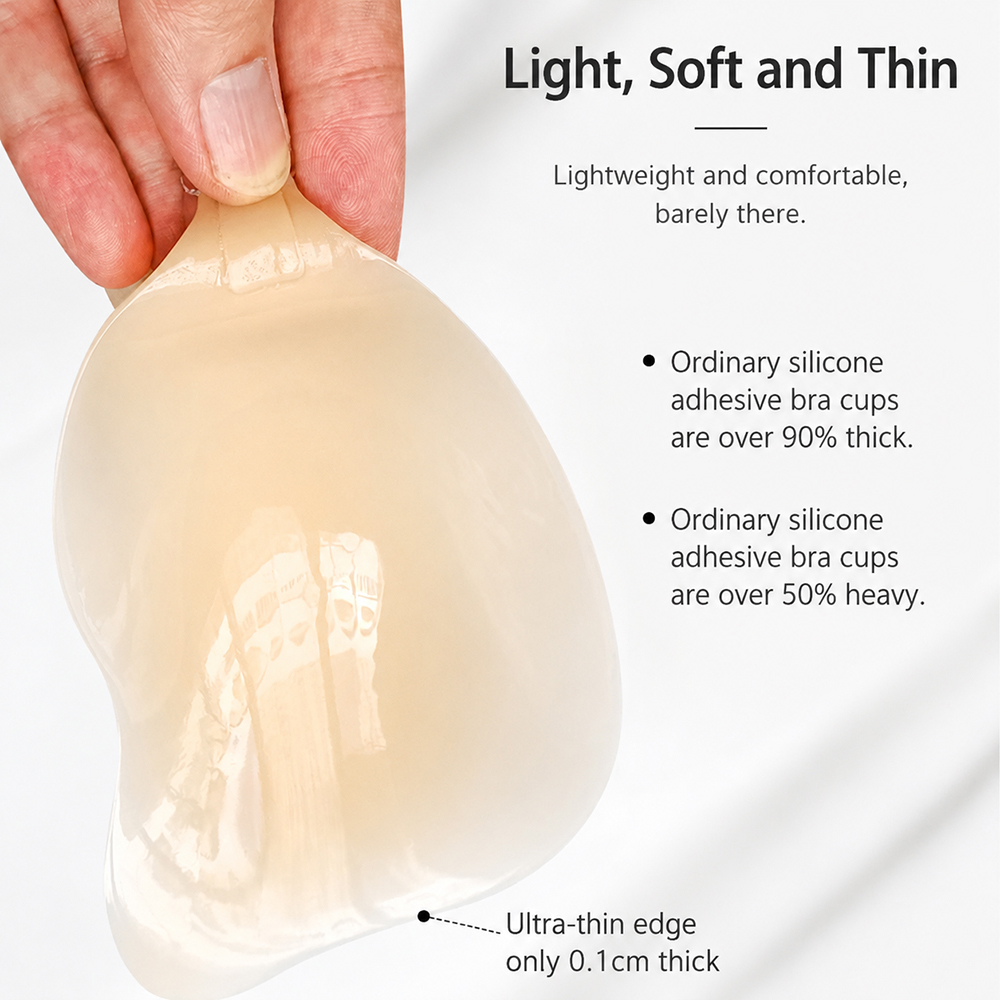 Adhesive Silicone Push Up Bra  - Backless Bra Sticky ulasan dan harga