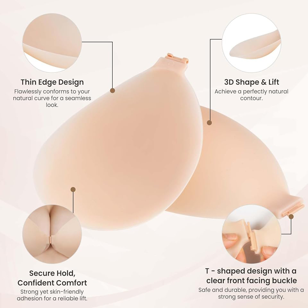 Strapless Push Up Sticky Bra P - Backless Bra Sticky ulasan dan harga