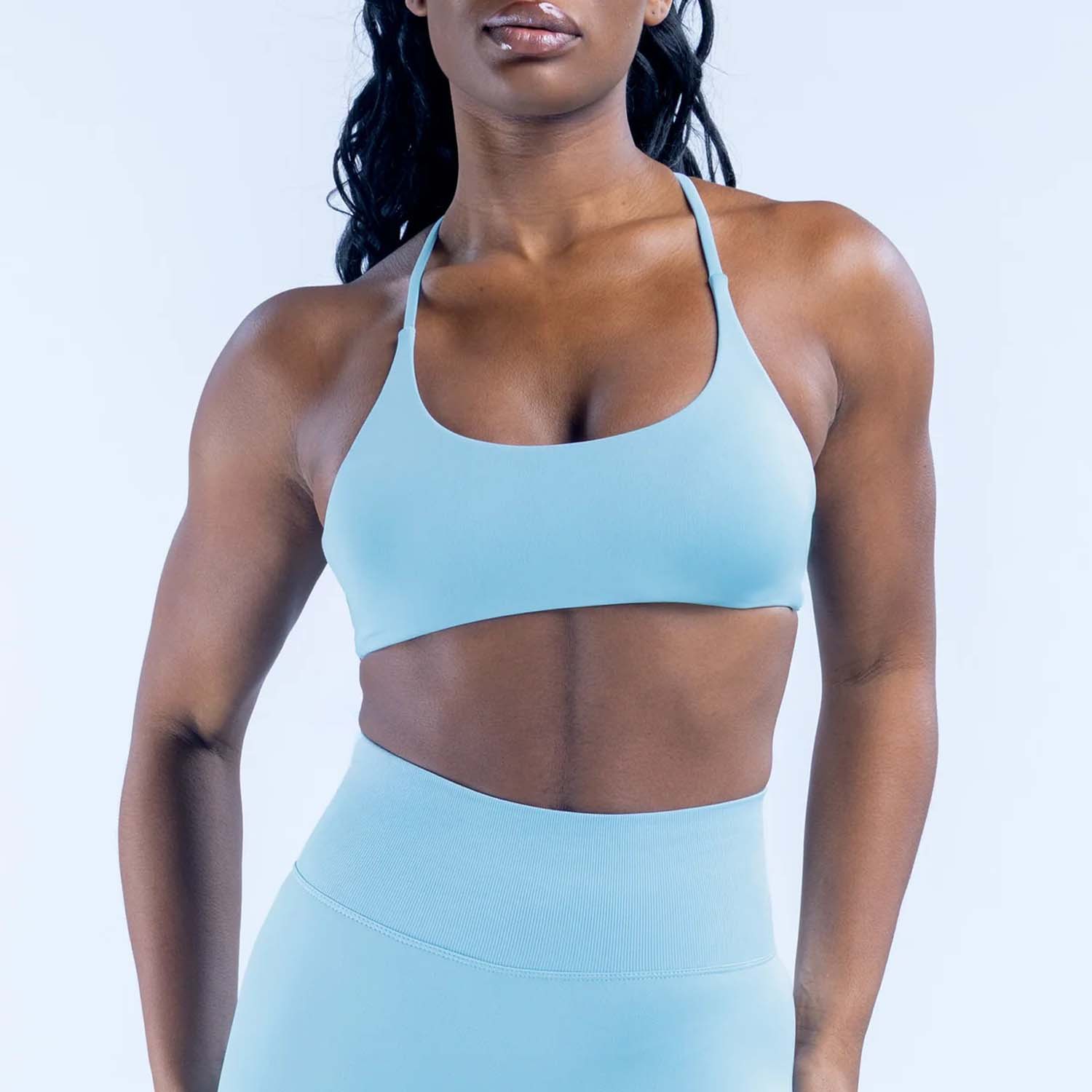 LOGO Seamless Sports Bra Cross - Sports Bra Racerback ulasan dan harga