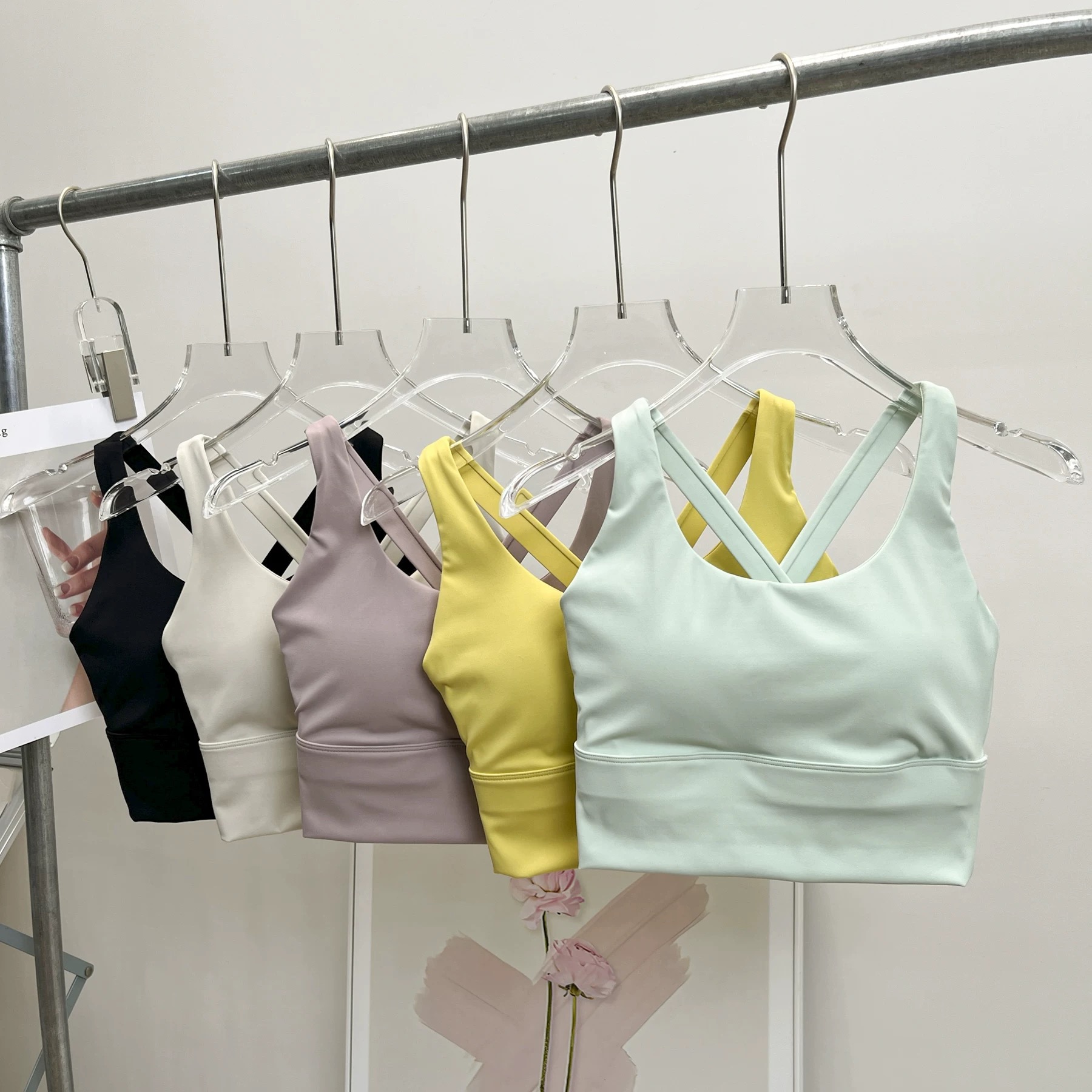Shockproof Running & Yoga Bra  - Plunge Bra Push Up ulasan dan harga
