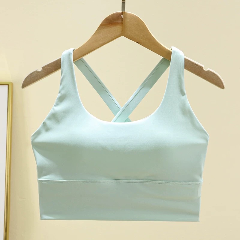 Shockproof Running & Yoga Bra  - Plunge Bra Push Up ulasan dan harga