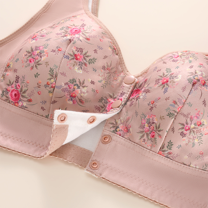Elegant Wireless Printed Front - Wirefree Bra Comfort ulasan dan harga