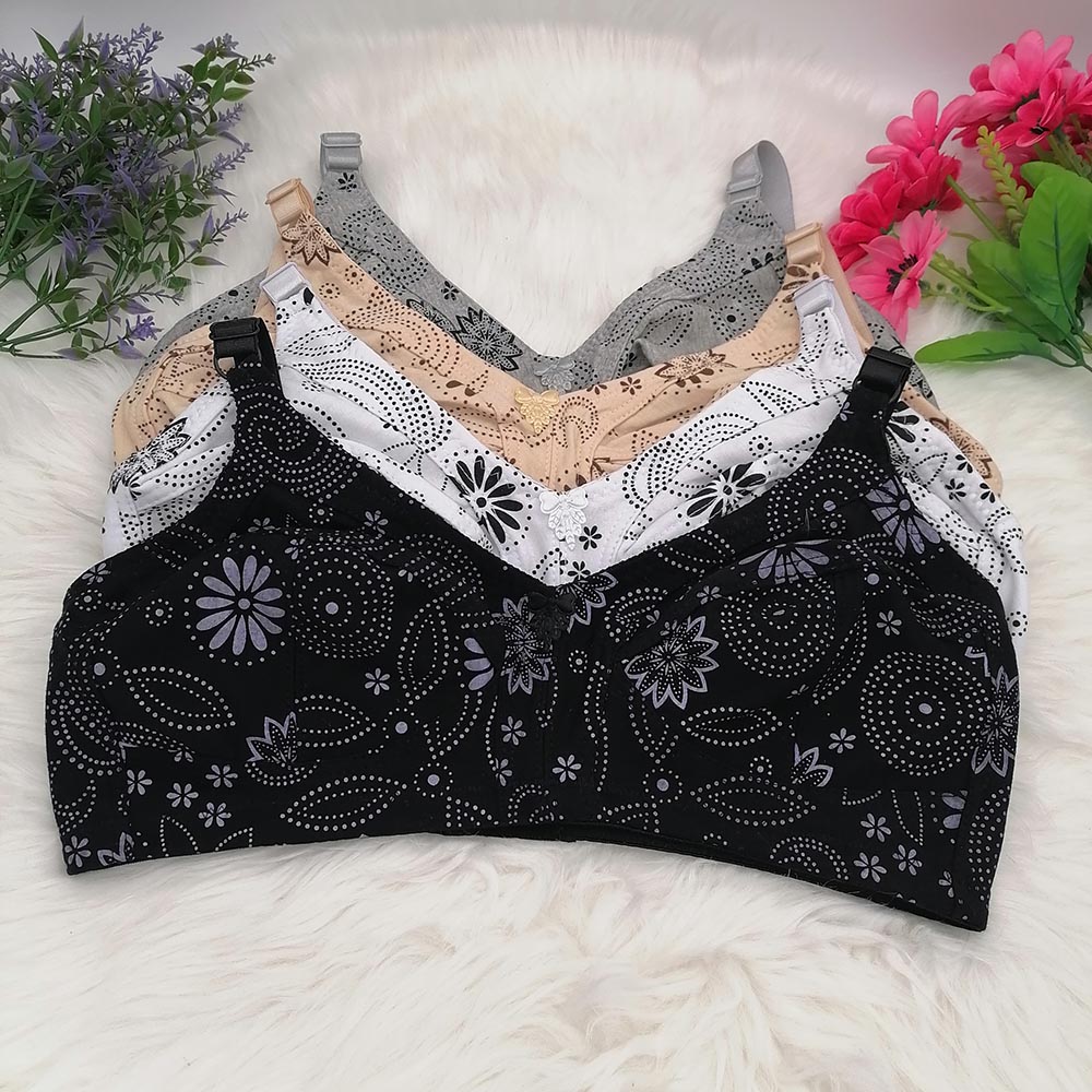Women's Big Cup Wireless Bra C - Full Coverage Bra ulasan dan harga