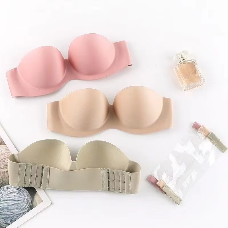 Women's Sexy Strapless Push-Up - Cotton Bra Everyday ulasan dan harga
