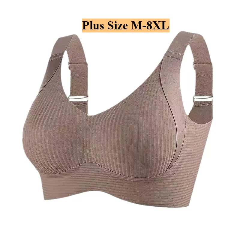M-8XL PlusSize Women Full Cove - Full Coverage Bra ulasan dan harga