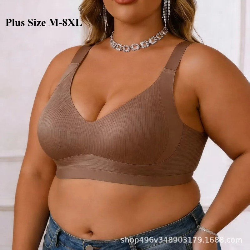 M-8XL PlusSize Women Full Cove - Full Coverage Bra ulasan dan harga
