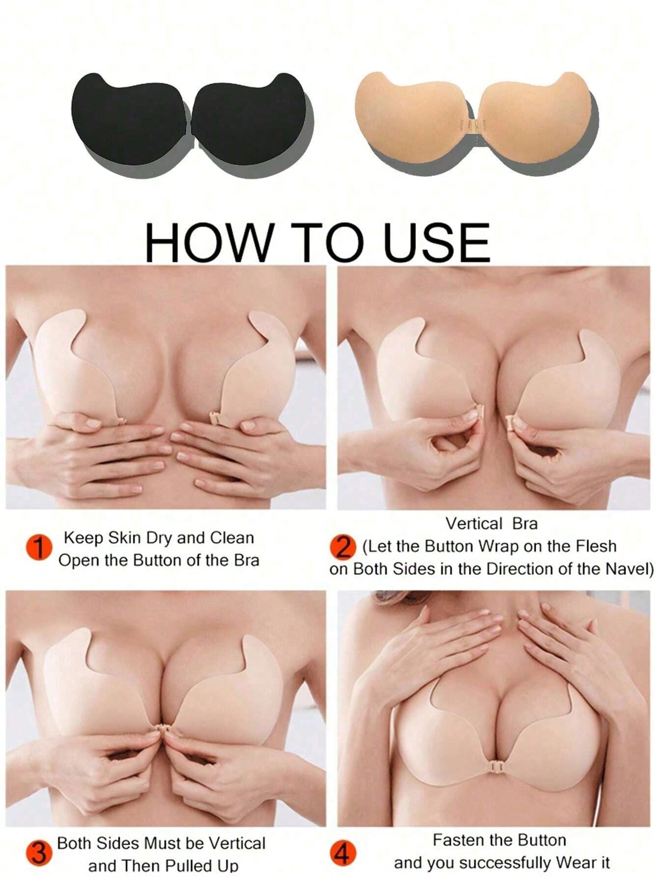 2-pack Women's Self-Adhesive I - Strapless Bra Adhesive ulasan dan harga