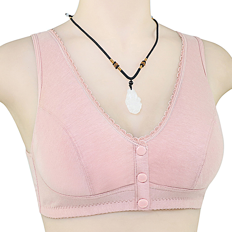 Comfortable Cotton Bra For Wom - Plunge Bra Push Up ulasan dan harga