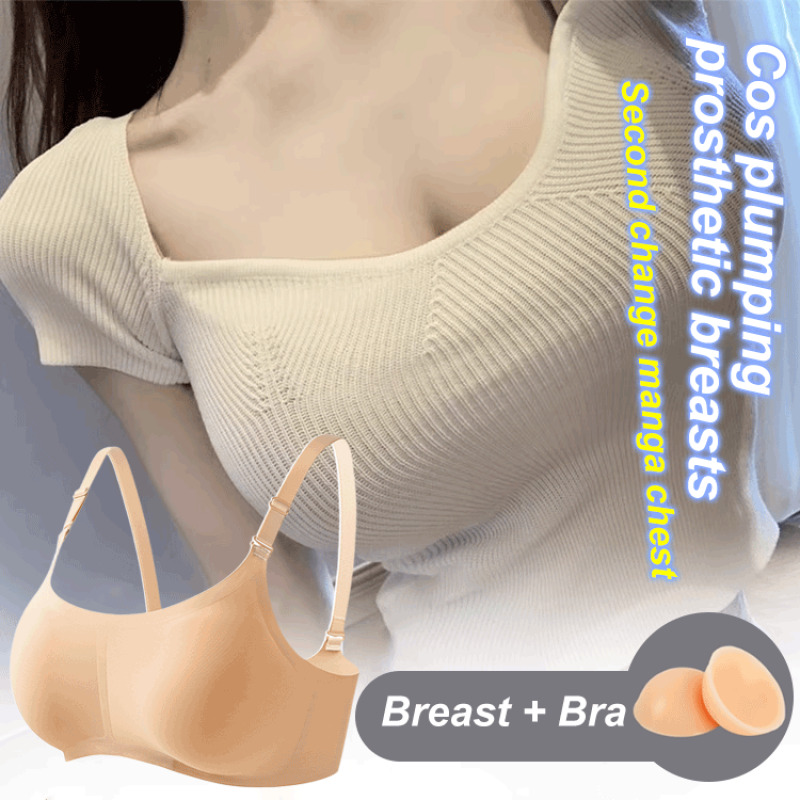 Silicone Fake Breast Forms Cos - Mastectomy Bra Pocket ulasan dan harga