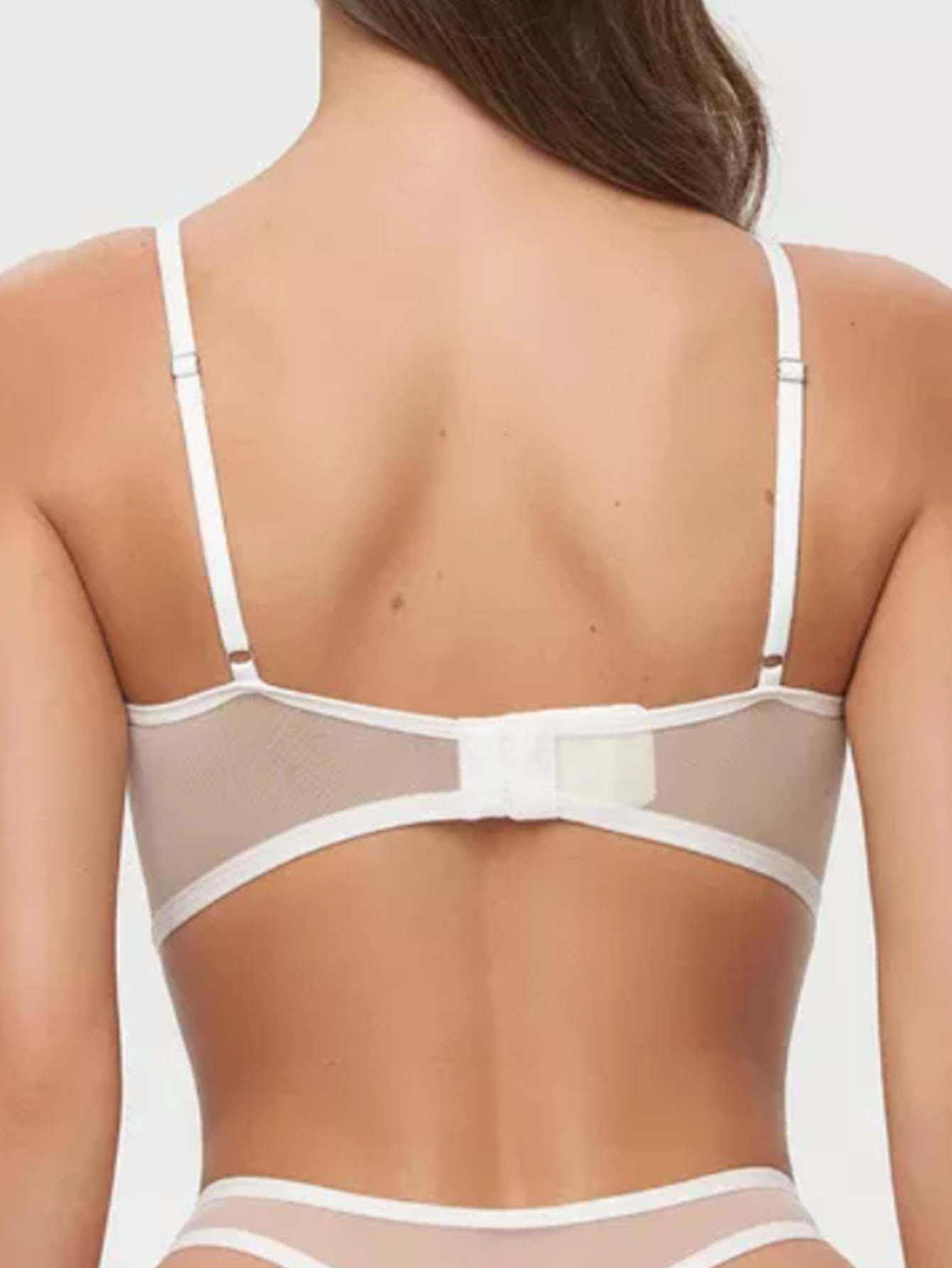 Sexy Floral Embroidered Flower - Demi Bra Balconette ulasan dan harga