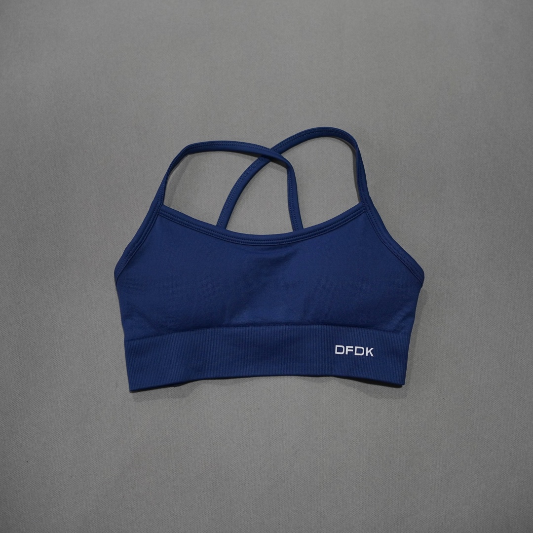 DFDK Ribbed Seamless Cross Bac - Plunge Bra Push Up ulasan dan harga