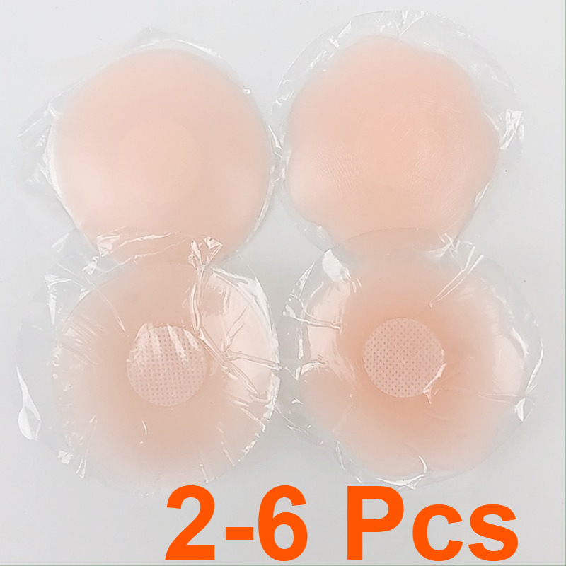 2-6Pcs Women Silicone Nipple C - Push Up Bra Silicone ulasan dan harga
