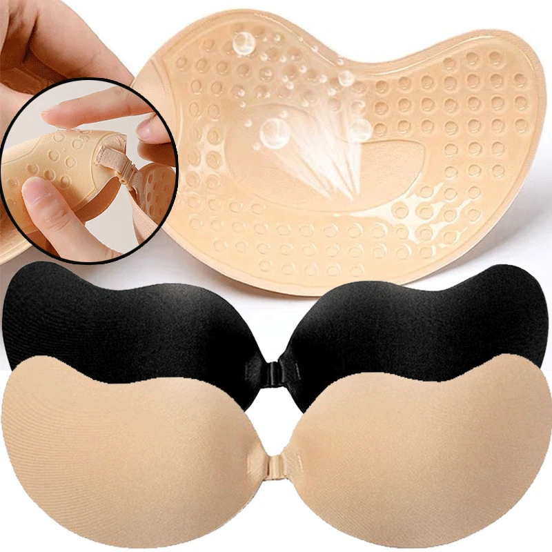 Reusable Adhesive Nipple Cover - Strapless Bra Adhesive ulasan dan harga