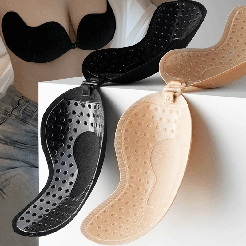 Reusable Adhesive Nipple Cover - Strapless Bra Adhesive ulasan dan harga