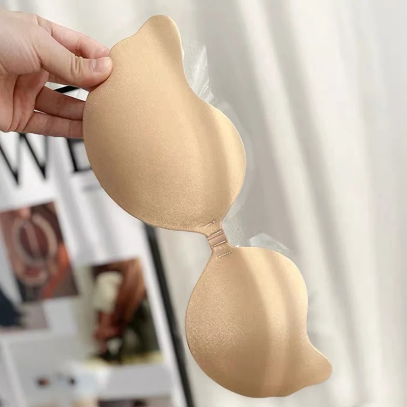 Reusable Adhesive Nipple Cover - Strapless Bra Adhesive ulasan dan harga